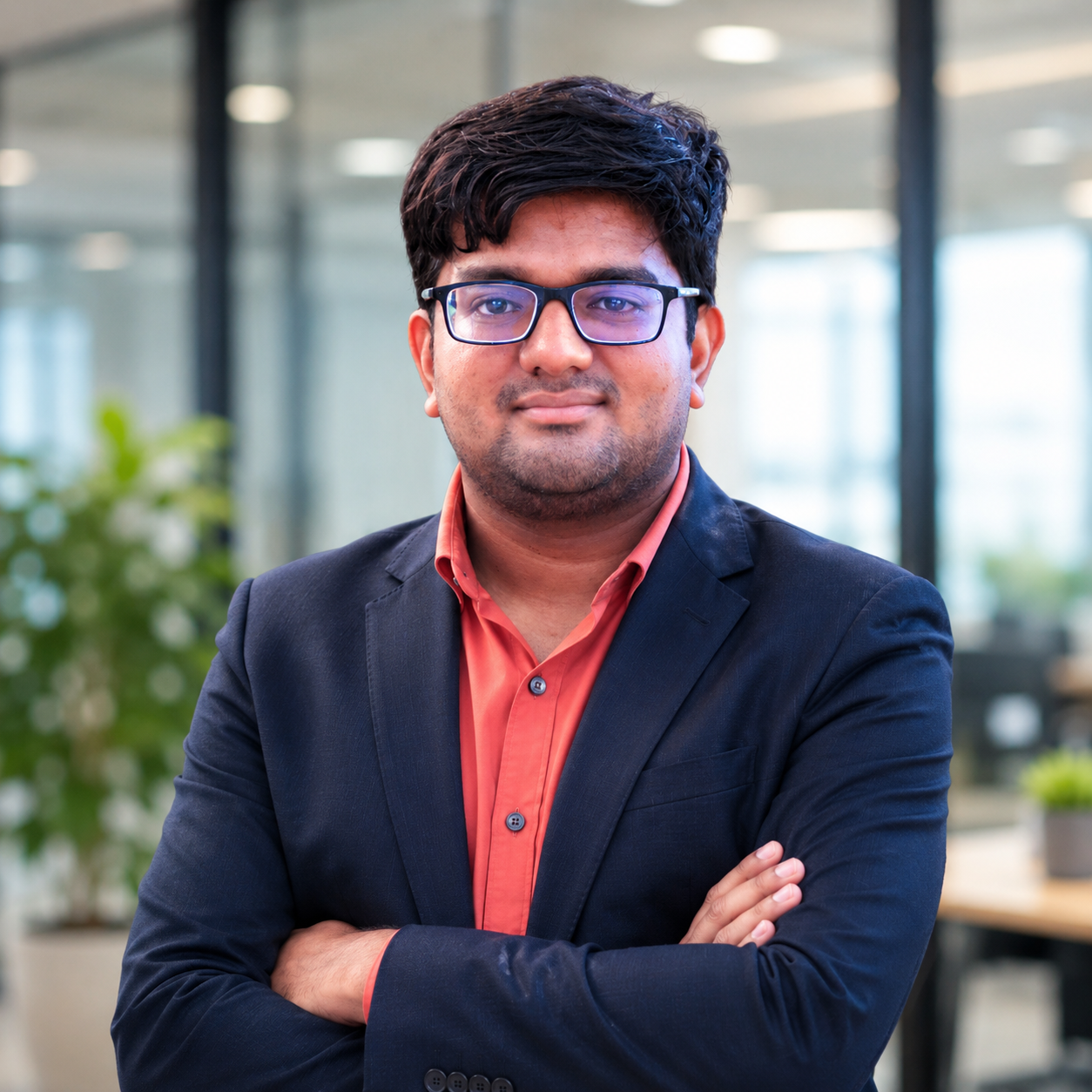 Portrait photo of Pratik Makvana